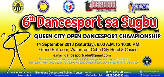 6th Dancesport sa Sugbu Now Accepting Entries 6th Dancesport sa Sugbu Now Accepting Entries