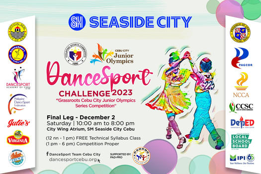 DanceSport Challenge 2023 "Grassroots Cebu City Junior Olympics Series Competition."